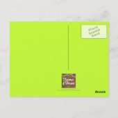 私は復活クロス葉書感動的だ ポストカード (裏面)