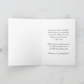 私は復活及び生命、キリスト教のイースターです シーズンカード (内部)