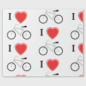 私は循環することを愛します ラッピングペーパー (フラット)