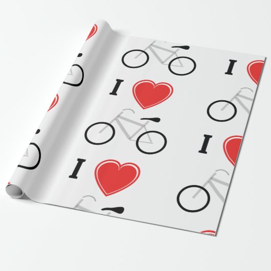 私は循環することを愛します ラッピングペーパー (アンロールド)