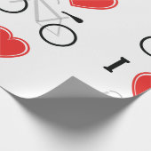 私は循環することを愛します ラッピングペーパー (角)