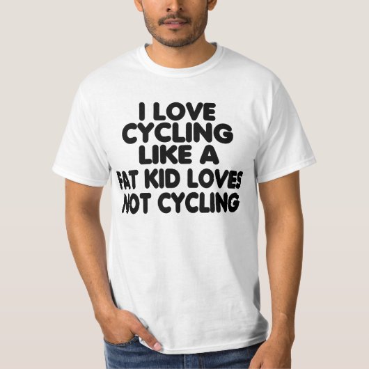 私は循環することを愛します Tシャツ (正面)