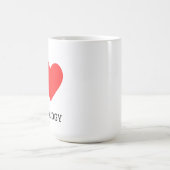 私は循環器学が好き コーヒーマグカップ (中央)