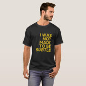 私は微妙に思われなかった Tシャツ (正面フル)
