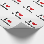 私は微生物を愛します ラッピングペーパー (角)