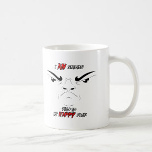 私は微笑しています コーヒーマグカップ