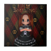 私は微笑しています タイル (正面)