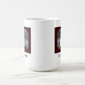 "私は微笑しています!" 白頭鷲 コーヒーマグカップ (中央)