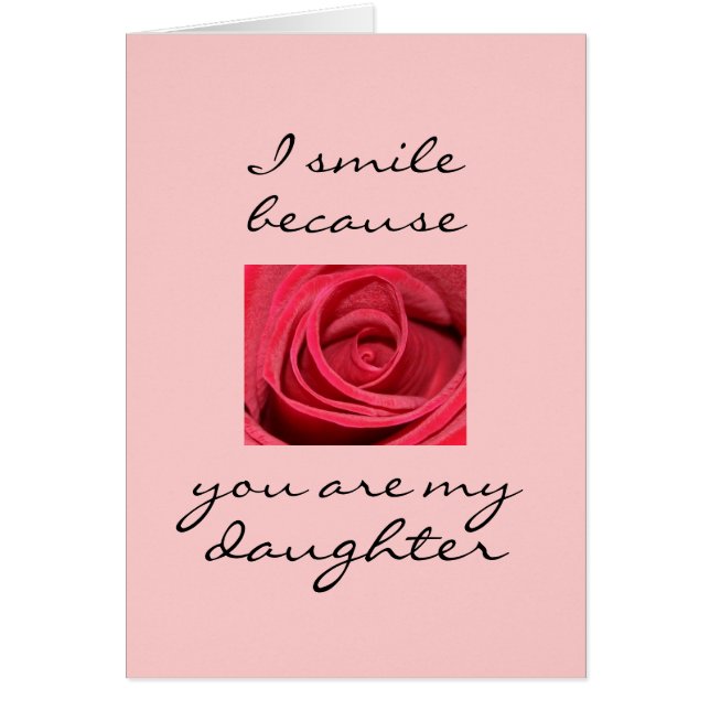 私は微笑します (正面)