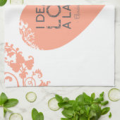 私は心から笑い-ジェーンAustenの引用文--を愛します キッチンタオル (折り畳み)