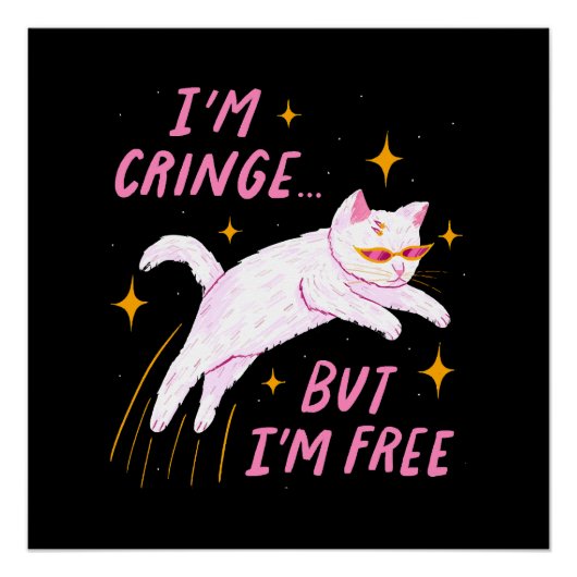 私は心が痛むが自由だ ポスター (正面)