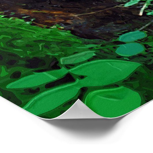 私は心の壁のポスタ感動的ーを静める ポスター (角)