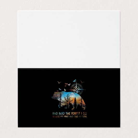 私は心を失いに行く森に忍び込む 名刺 (外部フラット)
