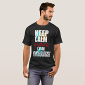 私は心理学者の職業キャリアワーカーワークだ Tシャツ (正面フル)