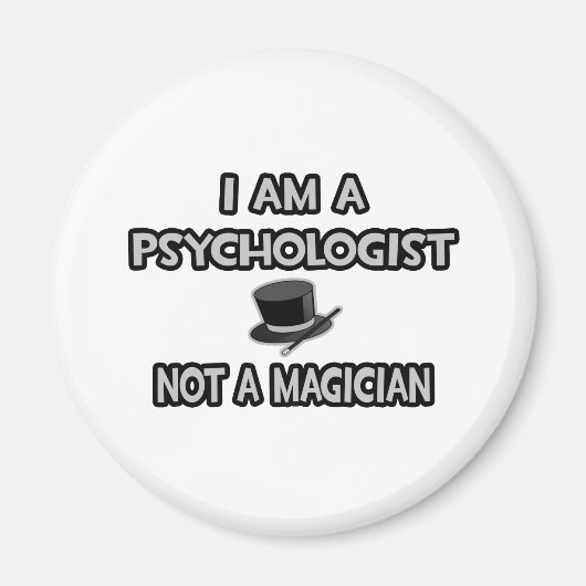 私は心理学者…魔術師ではない マグネット (正面)