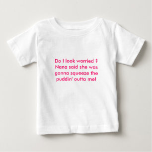 私は心配している見ますか。ナナは彼女がsqueに…行っていたことを言いま ベビーTシャツ