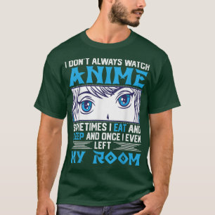私は必ずしもアニメFAのデザインを見るわけではない Tシャツ