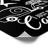 私は必要ないセラピー私はキャンプに行く必要がある ポスター (角)