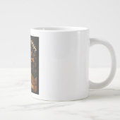 私は必要ないセラピー、私はちょうどカーヴパンプキンが必要 ジャンボコーヒーマグカップ (右)