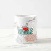 私は必要ないセラピー、私はイタリア旅行する必要がある コーヒーマグカップ (中央)