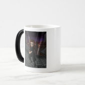 私は忍者だけに隠しだてのマグと日付を記入します モーフィングマグカップ (正面左)