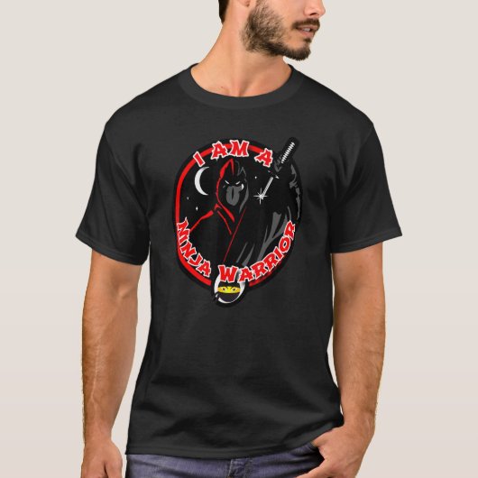 私は忍者戦士 Tシャツ (正面)