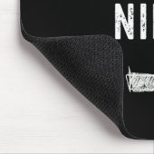 私は忍者衣装ハロウィーンの一致クーデターを持っている マウスパッド (コーナー)