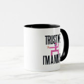 私は忍者 マグカップ (正面右)