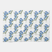 私は忘れお茶のタオルを花に付けない キッチンタオル (横)