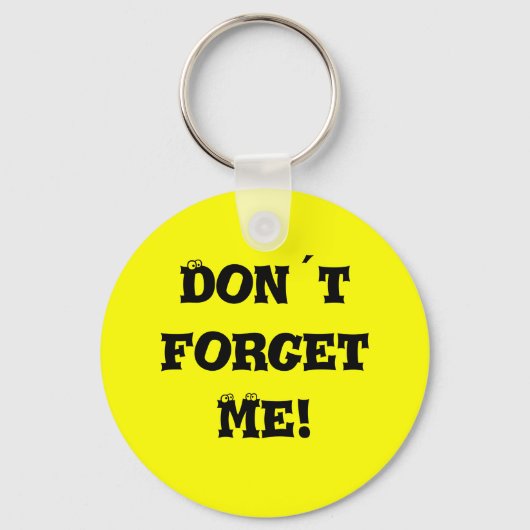 私は忘れない！ キーホルダー (正面)