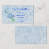 私は忘れキルティングストアの名刺ではない 名刺 (正面/裏面)