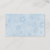 私は忘れネイルサロン名刺ではない 名刺 (裏面)