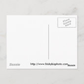 私は忘れヨークシャーテリアカードではない ポストカード (裏面)