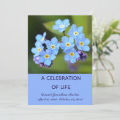 私は忘れライフ招待状カードのお祝いではない 招待状 (スタンド正面)