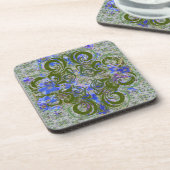 私は忘れヴィンテージグリーンスワールコースター コースター (左側)