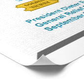 私は忘れ内学長のポスターで話さない ポスター (角)