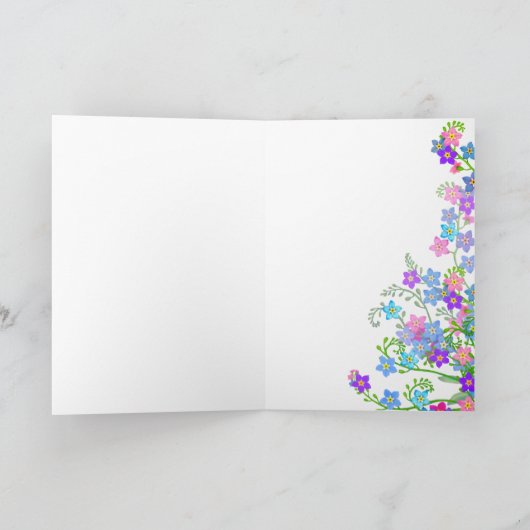 私は忘れ庭の花のカードではない カード (内部)