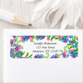 私は忘れ庭の花の住所 シール (インサイチュ)