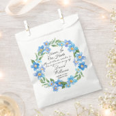 私は忘れ愛するメモリシードパケットの花ではない フェイバーバッグ (クリップ留めされた状態)