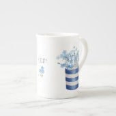 私は忘れ花の恋人セラミックではない ボーンチャイナマグカップ (正面右)