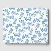 私は忘れ花の柄ではない ゲストブック (裏面)