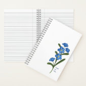 私は忘れ花手帳ではない ノートブック (内側)