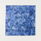 私は忘れ花柄ではない タペストリー (正面)