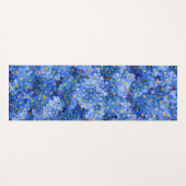 私は忘れ花柄ではない ヨガマット (正面(横))