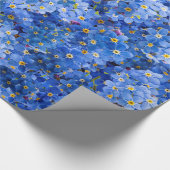 私は忘れ花柄ではない ラッピングペーパー (角)