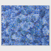 私は忘れ花柄ではない ラッピングペーパー (フラット)