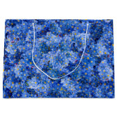 私は忘れ花柄ではない ラージペーパーバッグ (正面)