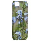 私は忘れ青いフローラの電話ケース Case-Mate iPhoneケース (裏面/右)