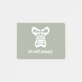 私は怒ない ポストイット