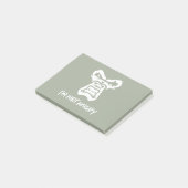 私は怒ない ポストイット (アングル)